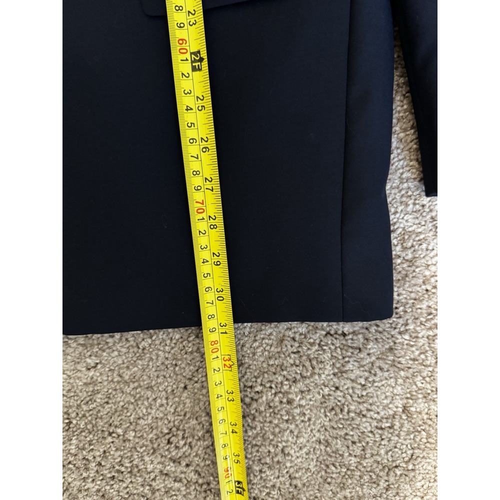 Ralph Lauren Jacket Blazer Mens 42S Wool Navy Gold 2 Button Sport Coat Classic - Picture 10 of 16